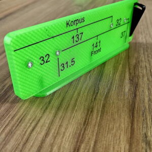 Przymiar PRO do Blum HK- XS wiercenie w korpusie i froncie