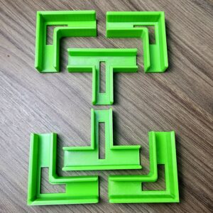 3rd Hand Woodworking Jig 4xL + 2xT for 18mm Board