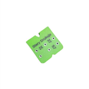 Przymiar stolarski 3X32 mm do podpórek meblowych - szablon do wiercenia otworów