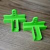 2x Uchwyt stolarski 3 ręka T z otworami do płyt 18mm