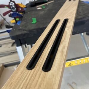 Furniture Ventilation Grille 275 mm | 16 mm Router Bit Opening | 18 mm Panel