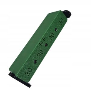 Przymiar stolarski do konfirmatów fi5 | szablon do wiercenia | rozstaw 30 mm