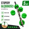 Ograniczniki do wierteł 4mm, 5mm, 6mm, 8mm, 10mm | Precyzyjne wiercenie