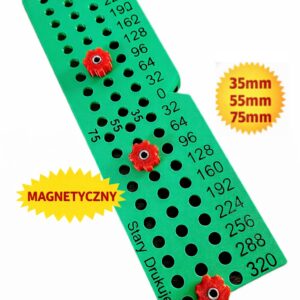 Magnetyczny Przymiar do wiercenia otworów pod uchwyty Meblowe rozstaw do 320mm