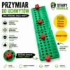 Magnetyczny Przymiar do wiercenia otworów pod uchwyty Meblowe rozstaw do 320mm