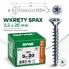 Wkręty SPAX 3,5x20 mm WIROX TX20 do drewna – 1000 szt.