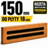 Rozeta Wentylacyjna Meblowa 150 mm | Otwór Frez 16 | Płyta 18 mm |1szt.