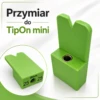 Przymiar do wiercenia TIP-ON mini | tuleja stalowa | płyta 18 mm